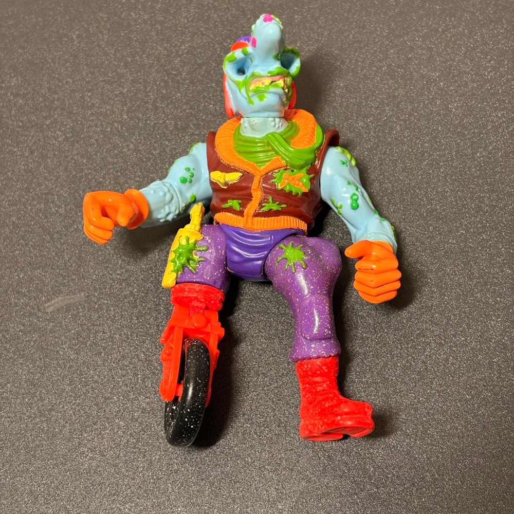 Playmates Toxic Crusaders Psycho Action Figure Kids OS Multi Good 1991 Vintage